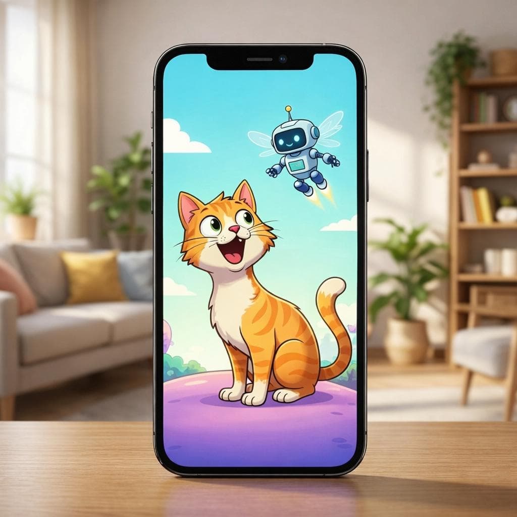 Storybook video export feature with AI narration and music